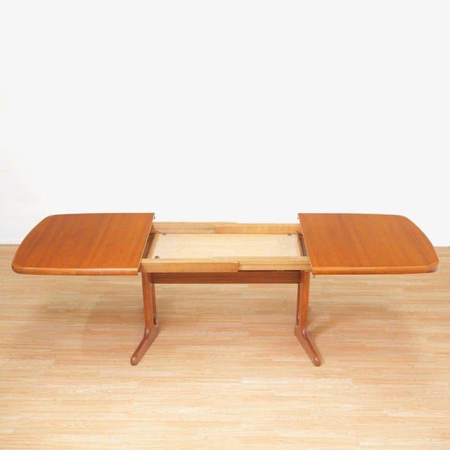 1970s 1970s Danish Extending Dining Table by Am Mobler For Sale - Image 5 of 10