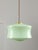 Mid-Century Modern Italian Brass and Green Glass Pendant Lamp For Sale - Image 18 of 18