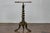 English Ebonized Barley Twist Pedestal Table with Zebra Hide and Gilt Detailing For Sale - Image 9 of 12