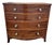 19th Century English Bowfront Chest of Drawers For Sale