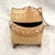 Thai woven bamboo mini sticky rice basket. Super cute for just about anything not just rice. Perfect for cotton balls,...