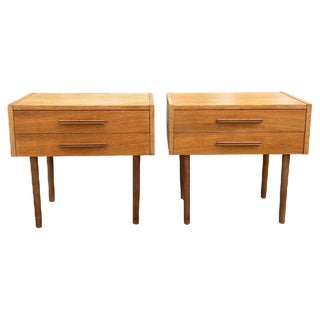 Mid-Century Danish Modern Nightstands, 1969, Set of 2 For Sale