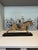 Vintage Hand Painted Folk Art Jockey Horse Racing Wood Sculpture A characterful vintage folk art sculpture depicting a...