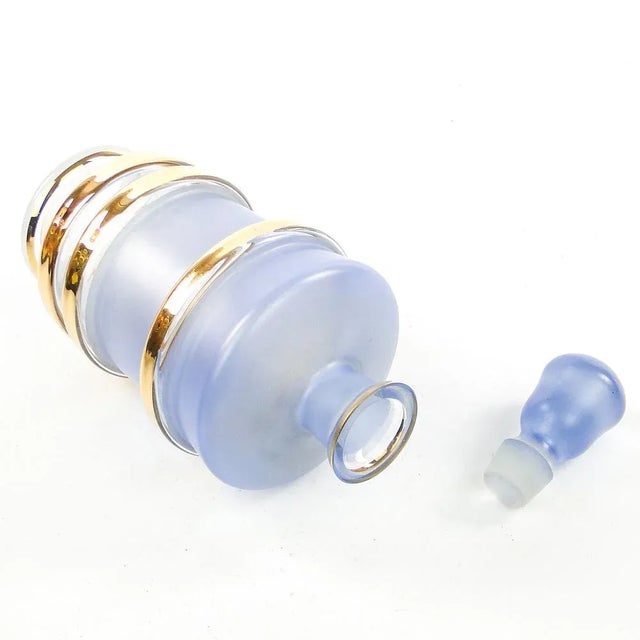 Glass Pop Art Carafe from Kamenicky Senov, Former Czechoslovakia, 1950s For Sale - Image 7 of 12