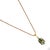 Gold Lucky Clover Green Enamel Egg Gold Necklace For Sale - Image 8 of 11
