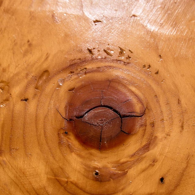 Brutalist Pine Bench, 1970 For Sale - Image 18 of 18