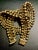 1950s MCM Multi-Row Ball and Curb Link Collar Necklace in Classic Style of Fashion Houses Such as Coro or Rousselet. For Sale - Image 5 of 5