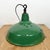 Industrial British Green Enamel Factory Pendant Lamp, 1960s For Sale - Image 11 of 18