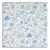 Schumacher Aveline Linen Fabric in Seaglass For Sale