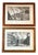 Giuseppe Vasi, Views of Rome and Venice, Etchings, 1757, Framed, Set of 2 For Sale