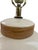 Ivory Hollywood Regency Ivory Ceramic & Rattan Ginger Jar Table Lamps - A Pair For Sale - Image 8 of 10