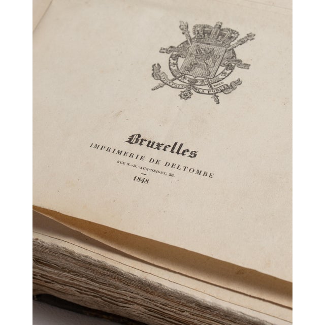 Early 20th Century France Chocolate Wood Book For Sale In Greensboro - Image 6 of 15
