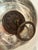 19th Century Mercury Glass Kugel Sphere With Brass Ring For Sale In Philadelphia - Image 6 of 6
