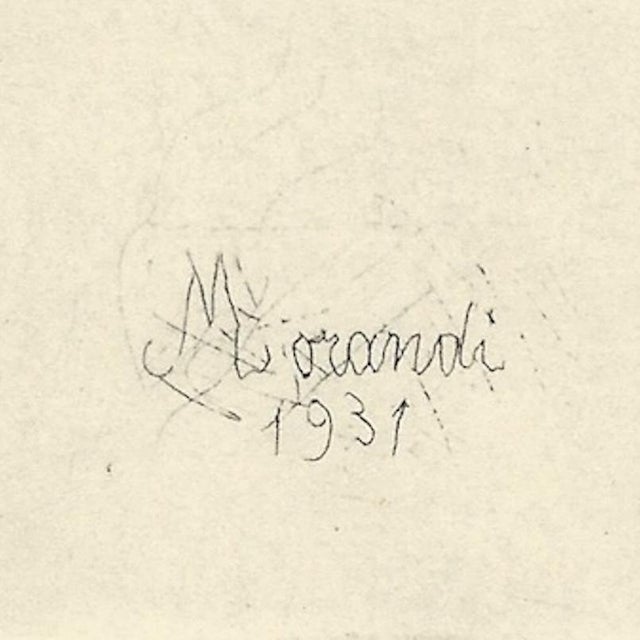 Giorgio Morandi, Group of Zinnias, 1931-1957, Lithograph For Sale - Image 4 of 7