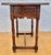 Antique Castilian Oak Side Table With One Carved Drawer, 1920s For Sale - Image 12 of 15