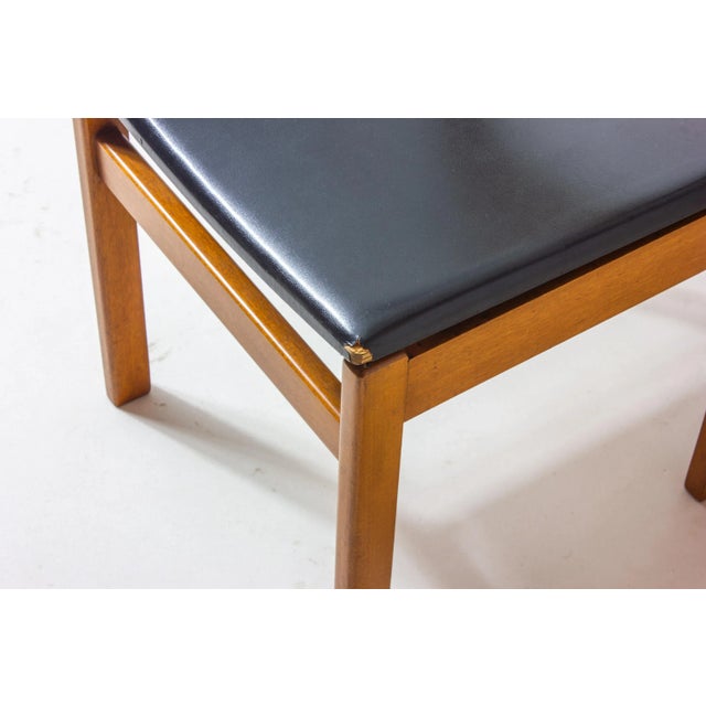 Abstracta Dining Chairs in Beech by Jos de Mey for Van den Berghe-Pauvers, Belgium, 1960s, Set of 6 For Sale - Image 11 of 14