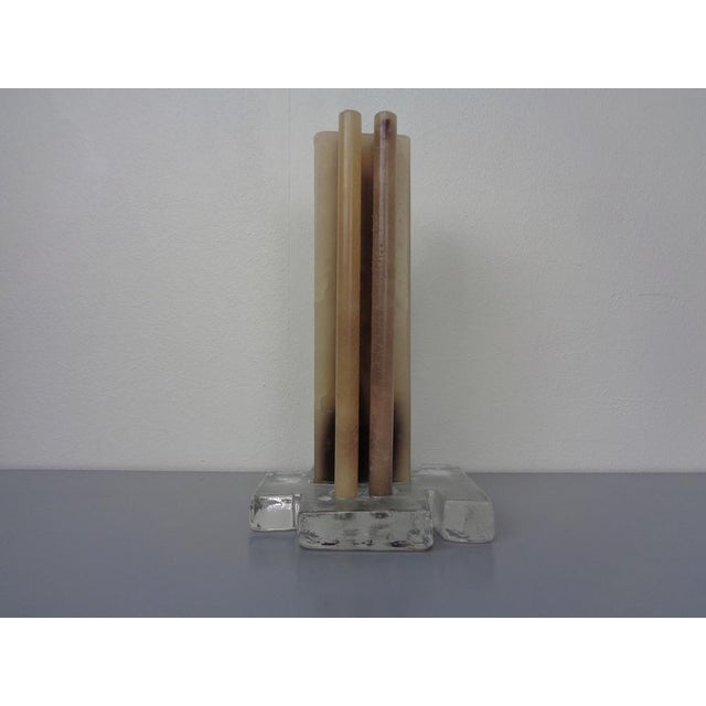 Scandinavien Glass Candleholder, 1960s For Sale - Image 18 of 18