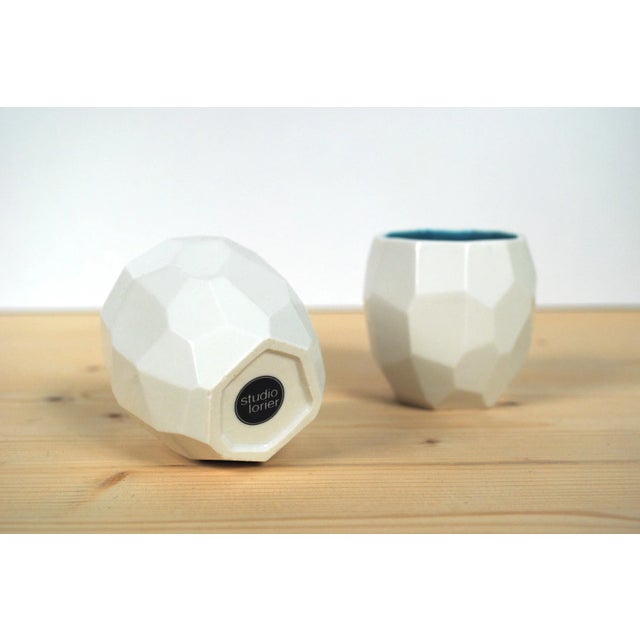 Not Yet Made - Made To Order Poligon Espresso Cups by Sander Lorier for Studio Lorier, Set of 3 For Sale - Image 5 of 7