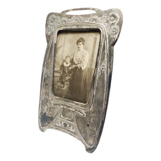 Art Nouveau Bronze Frame, Denmark, 1900s For Sale