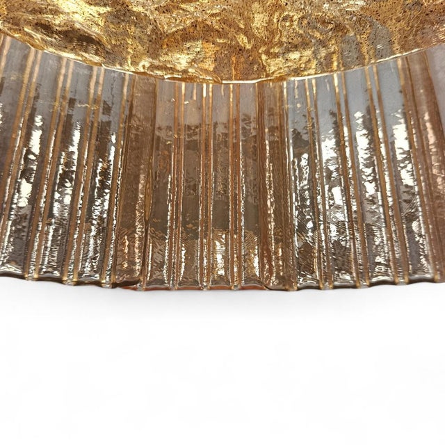 1960s Listello Chandelier in Pink and Smoked Murano Glass by Paolo Venini, 1960s For Sale - Image 5 of 8