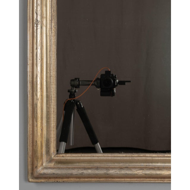 Louis Philippe French Louis Philippe Style Gilded Mirror 24.75"w X 34.25h For Sale - Image 4 of 6