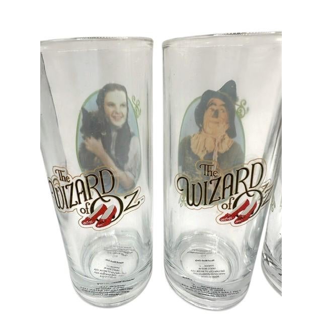 Vintage Glass Tumblers Featuring 'The Wizard of Oz' Characters by Vandor - A Set of 4 For Sale In Birmingham - Image 6 of 15