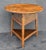 Large English Cricket Table of Patinated Oak From the Georgian Era For Sale - Image 11 of 16