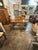 This 19th c. Italian Walnut Trestle Table is a classic piece of furniture. Featuring a curved details on the base and a...