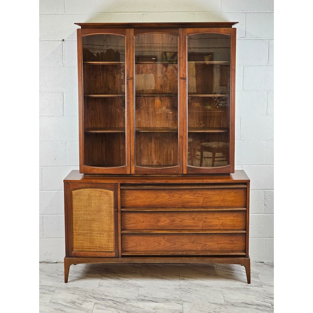 Ravishing Lane Rhythm Two Piece Hutch Now Available. Featuring An Awesome Reversible Door Panel That Showcases Either A...
