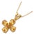 Citrine Cross Pendant Necklace, Beautiful Statement Pendant Necklace for Women For Sale