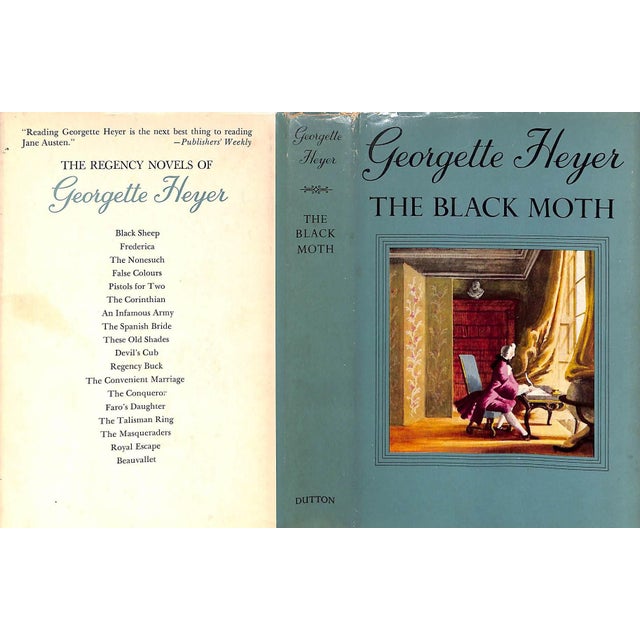 Traditional "The Black Moth" 1968 Heyer, Georgette For Sale - Image 3 of 7