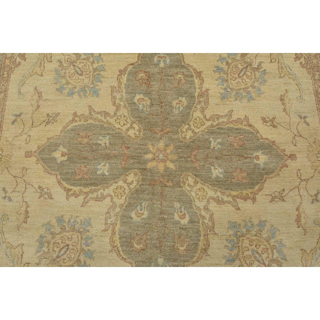 2020s Ziegler Rug 5’10” X 6’4” Beige Wool Traditional Hand-Knotted Oriental Carpet For Sale - Image 5 of 12