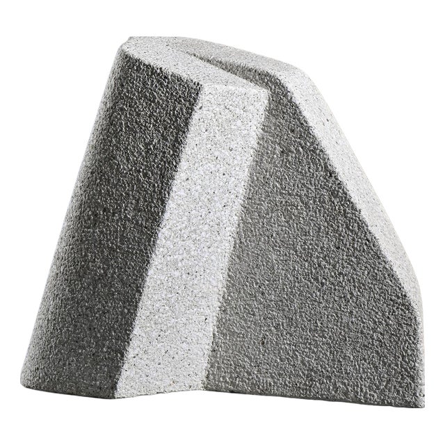 Robert Neuhauser, Geometric Sculpture, 1980s, Aerated Concrete For Sale