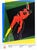 Vintage Poster XIV Olympic Winter Games Sarajevo by Speed Skater, 1984 For Sale