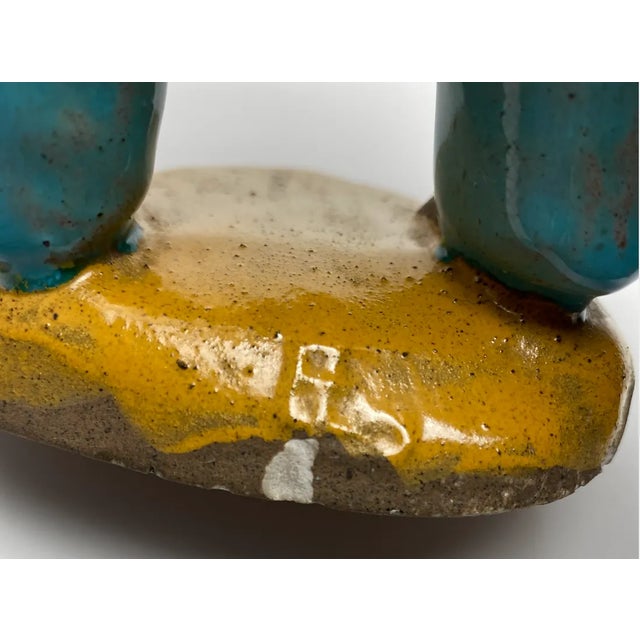 1930s Art Deco Figurine of Accordion Player by Etha Lempke For Sale - Image 10 of 13