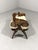 Cowhide Camel Saddle Stool, 1960s For Sale - Image 4 of 12