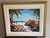 Original Rick Bond “Caribbean” Tropical Coastal Landscape Painting, Framed For Sale - Image 10 of 12