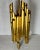 Mid-Century Modern Vintage Palm Beach Regency Gaetano Sciolari Style Gilt Tole Chandelier For Sale - Image 3 of 12