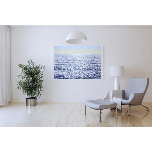 Ocean. Light on the Water 2.Modern Original Hand Painting. For Sale - Image 10 of 12