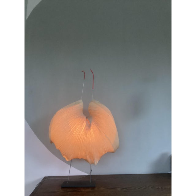 Cream Poul Poul Table Lamp by Ingo Maurer, 1980 For Sale - Image 8 of 13