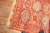 Bright Orange Antique Turkish Bergama Rug - 3'6" x 4'4" For Sale - Image 4 of 18