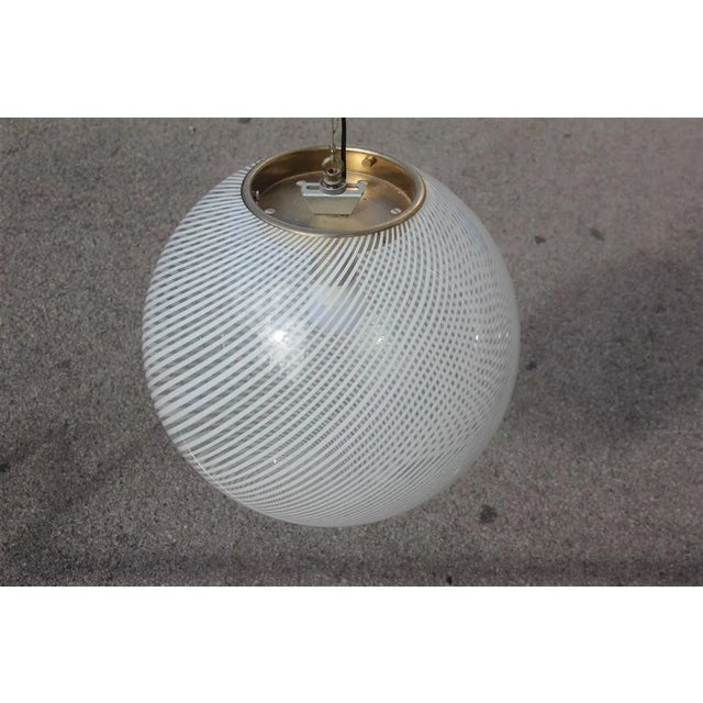Model Tessuto Chandelier by Ludovico Diaz de Santillana, 1970s For Sale - Image 6 of 7