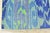 Ikat Blue Wool Modern Hand-Knotted Rug 7'10'' X 10'3'' For Sale - Image 10 of 12