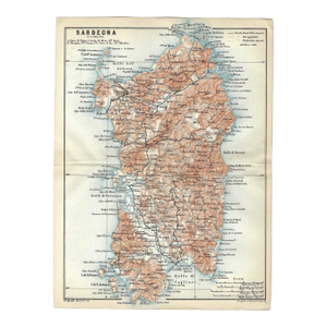 Antique Map of Sardinia