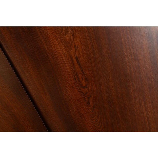 Giuseppe Scapinelli Extendable Brazilian Rosewood Dining Table, Brazil, 1950s For Sale - Image 12 of 18