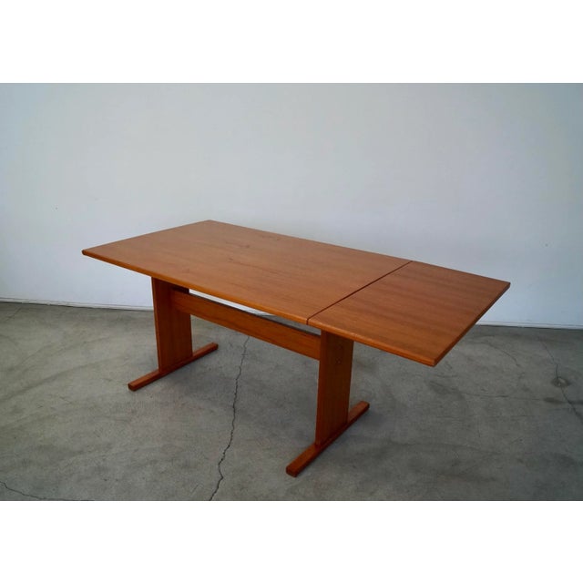 Gangsø Møbler Danish Modern Teak Dining Table For Sale - Image 4 of 13