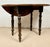 Spanish Wood Drop-Leaf Dining Table with Turned Legs, 1920 For Sale - Image 6 of 15