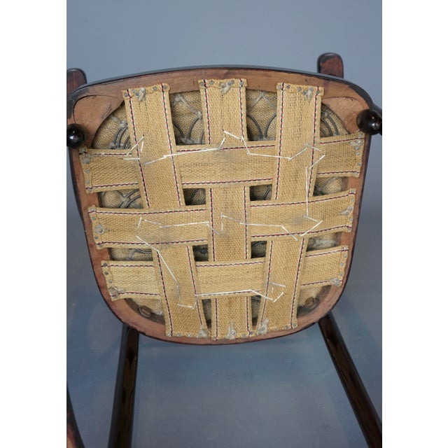 Model 728 Fledermaus Chairs attributed to Josef Hoffmann for J & J. Kohn, 1906, Set of 2 For Sale - Image 11 of 18