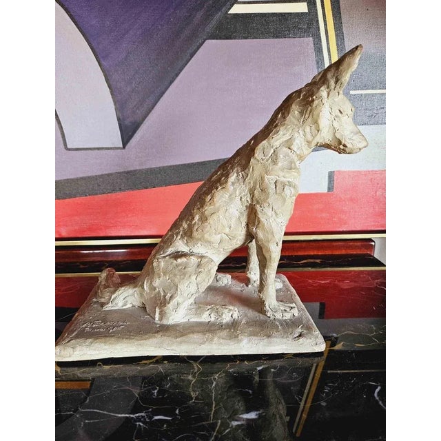 Art Deco Terracotta Dog by A. Thorand, 1935 For Sale - Image 6 of 12