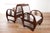 Set of Vintage French Art Deco Wooden Armchairs, 1930s For Sale - Image 6 of 18